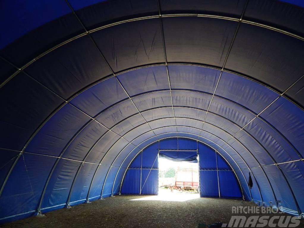  12m széles szimplavas félköríves raktár sátor Outros