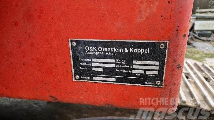 O&K RH5 Kettenbagger Escavadoras especiais