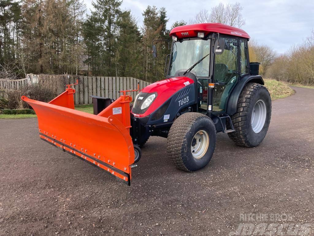 Ditch Witch Tomlinson 8 ft hydraulic snow plough Varredoras