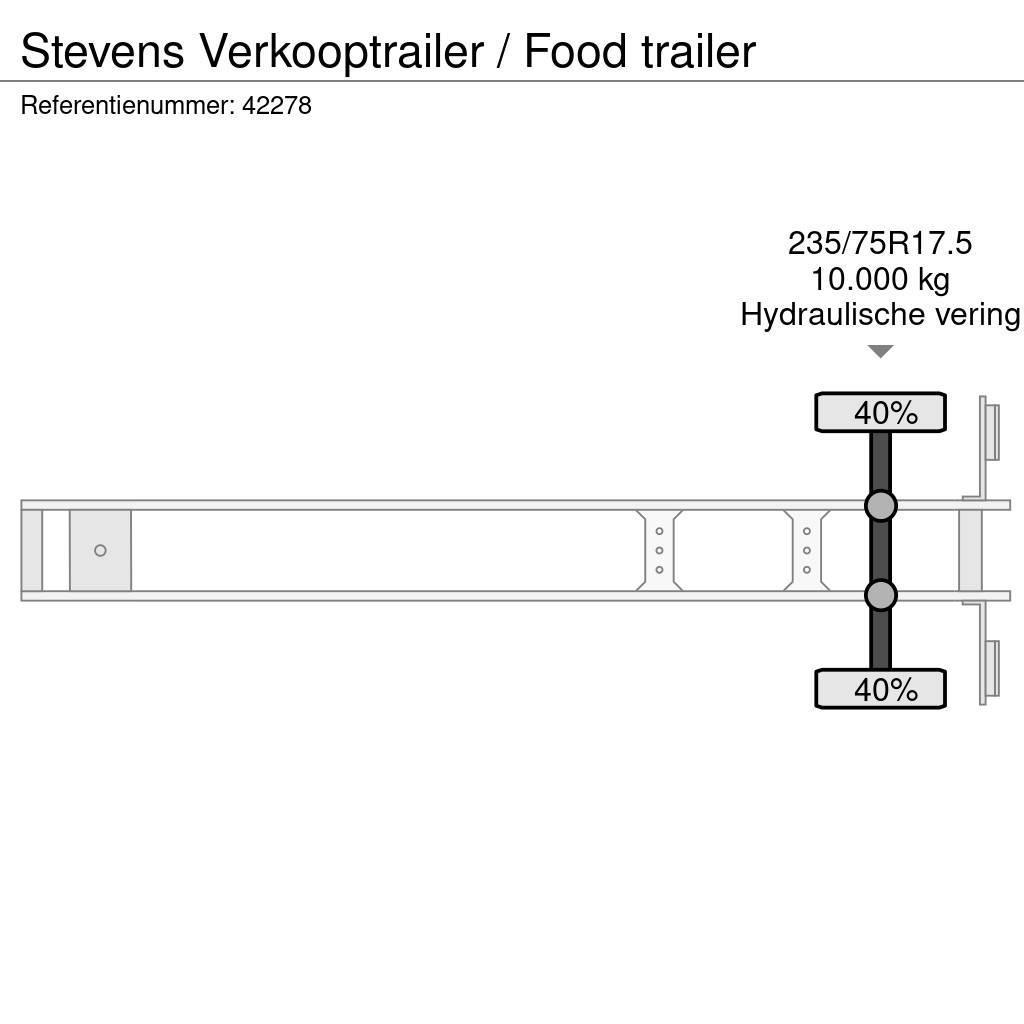 Stevens Verkooptrailer / Food trailer Semi Reboques Isotérmicos