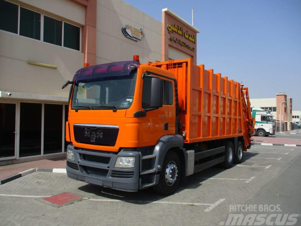 MAN TGS 28.320 6×2 Garbage Truck 2008 Camiões de lixo