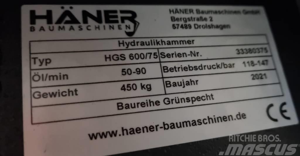  Häner HGS 600/75 Martelos Hidráulicos