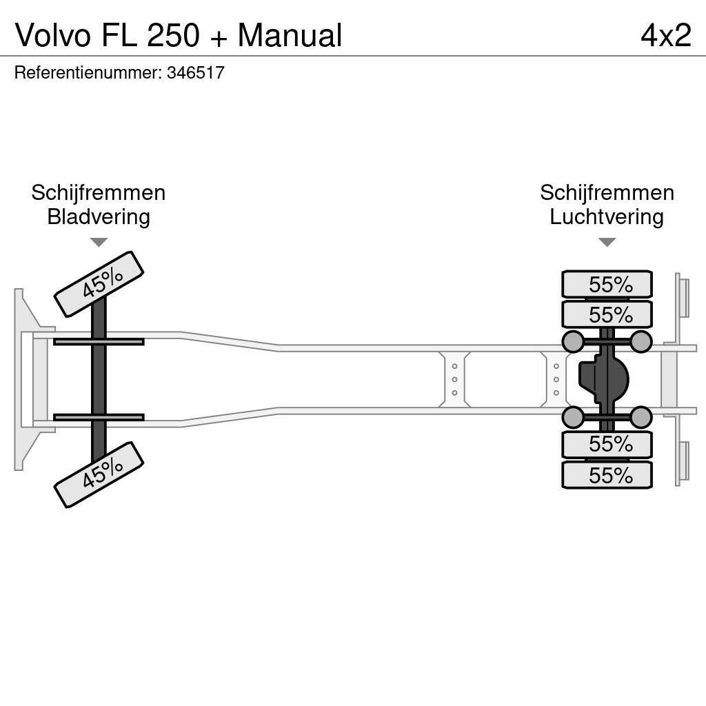 Volvo FL 250 + Manual Camiões de chassis e cabine
