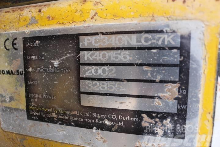 Komatsu PC340NLC-7K Escavadoras de rastos