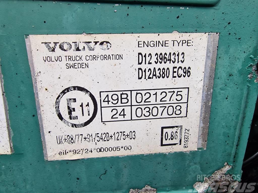 Volvo D12A380/1850 EC96 Motores