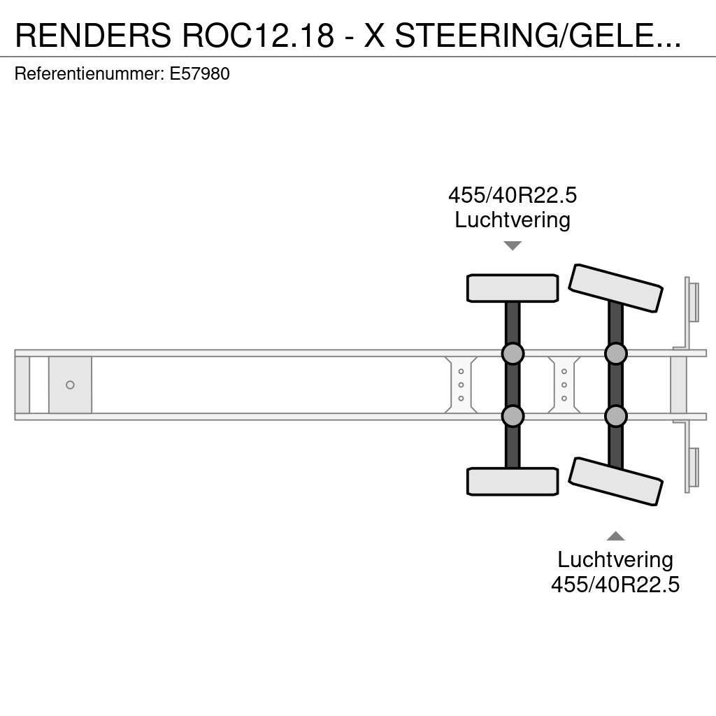 Renders ROC12.18 - X STEERING/GELENKT/GESTUURD Semi Reboques estrado/caixa aberta
