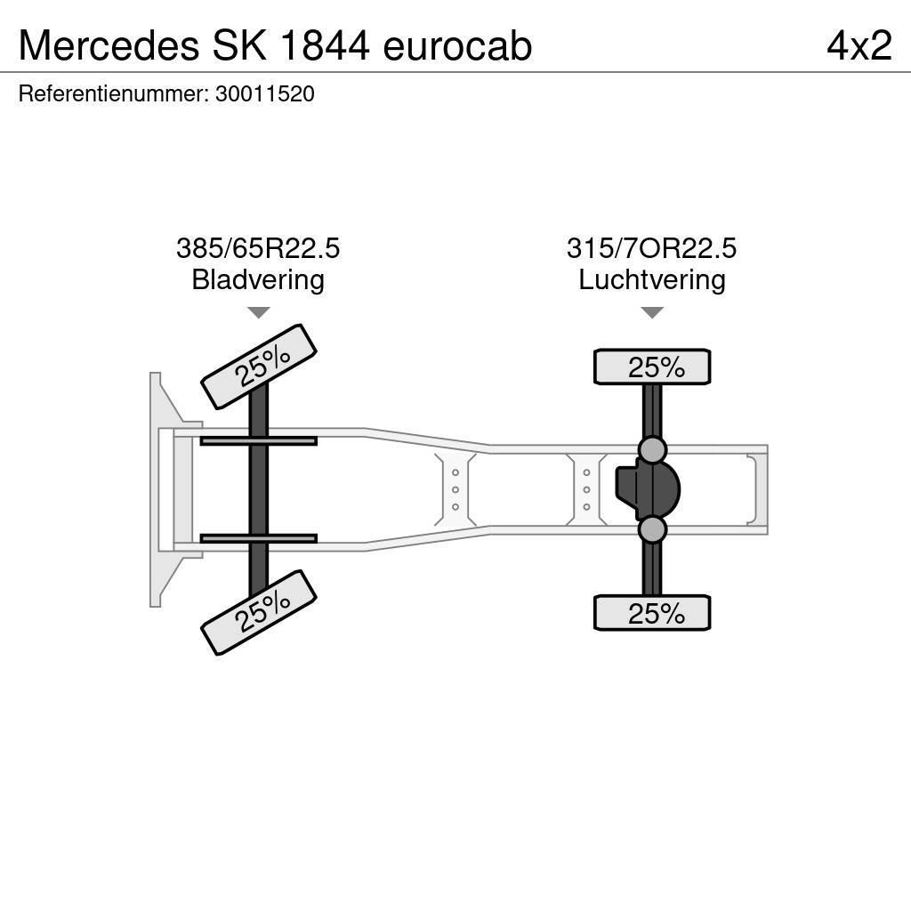 Mercedes-Benz SK 1844 eurocab Tractores (camiões)