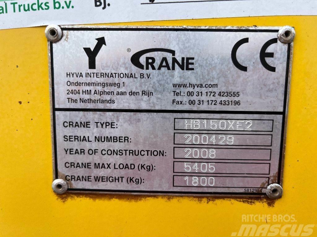 Hyva HB150 XE2 Crane / Kraan / Autolaadkraan / Ladekran Gruas Todo terreno