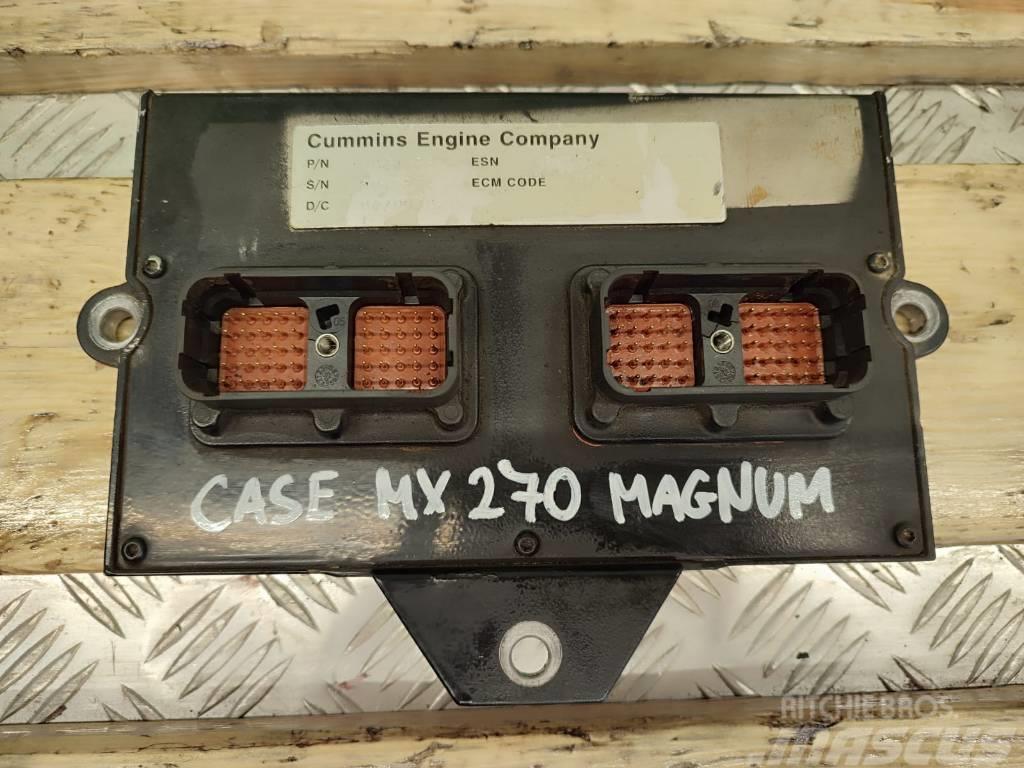 CASE MX 270 Magnum Cummins engine module controller Motores agrícolas
