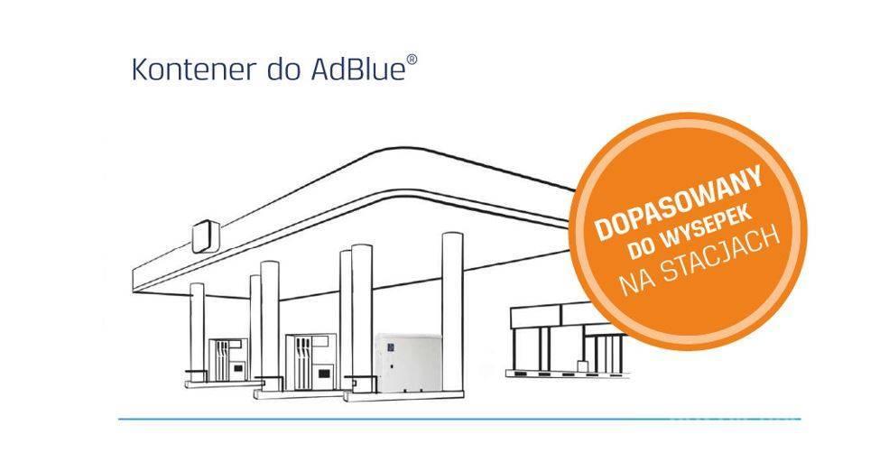 Swimer Kontener do sprzedaży AdBlue 3000L z laminatu Contentores especiais