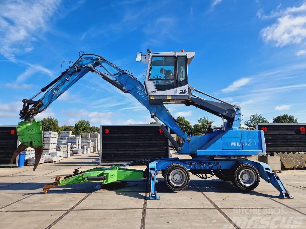 Fuchs MHL320 (Vehicle dismantler) Manipuladores de resíduos / indústria