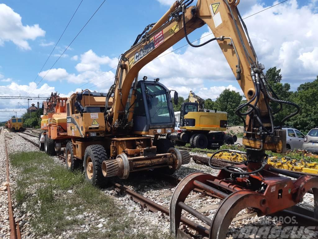 CASE 788 SR Rail Road Excavator Equipamento de Construção de Linha Férrea