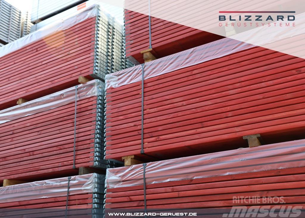 Blizzard S70 292,87 m² Alugerüst mit Holz-Gerüstbohlen Andaimes