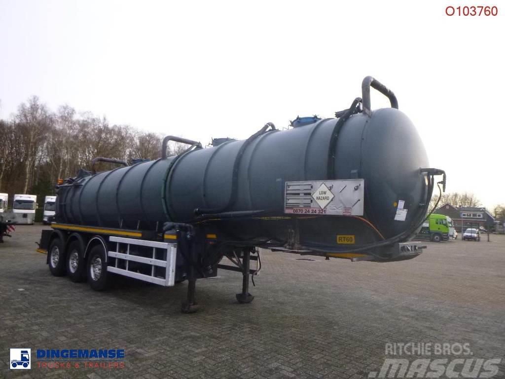  WHALE Vacuum tank inox 30 m3 / 1 comp + pump Aspiradores industriais