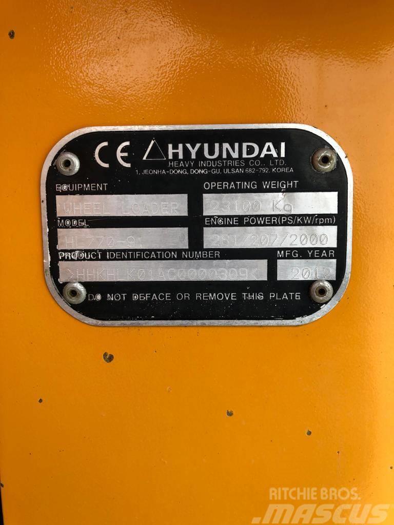 Hyundai HL 770-9 Pás carregadoras de rodas