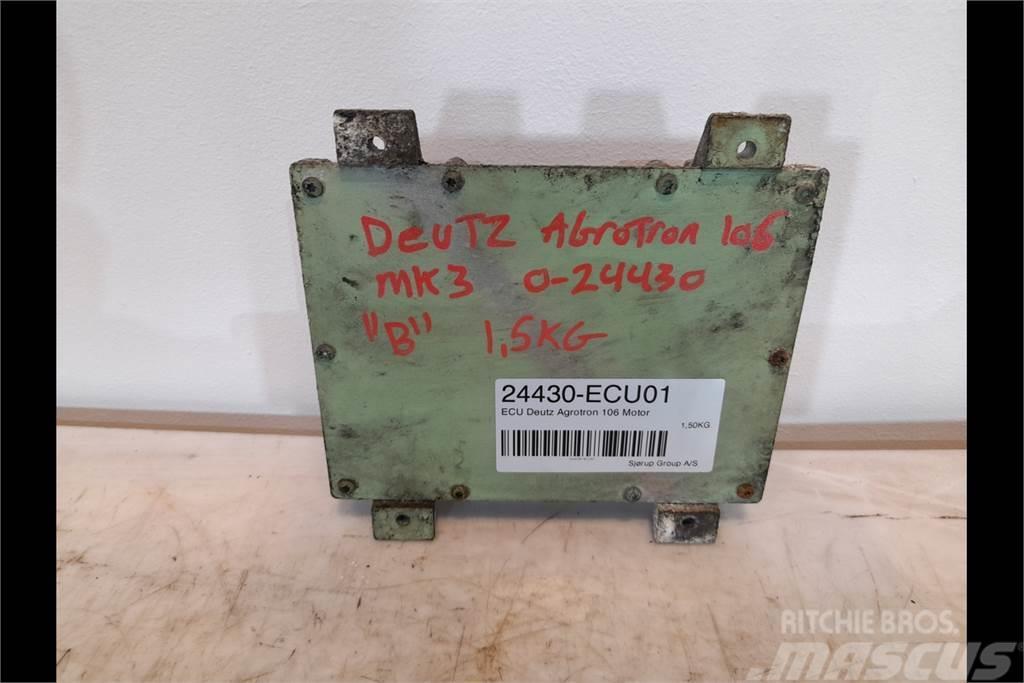 Deutz-Fahr Agrotron 106 ECU Electrónica