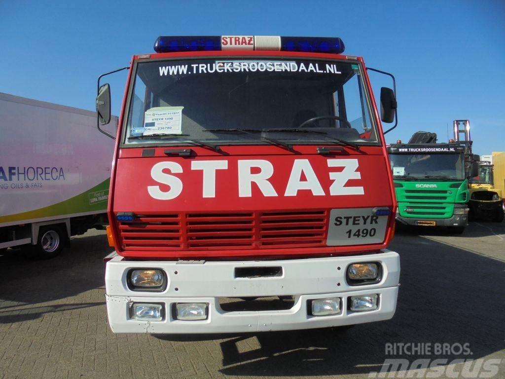 Steyr 1490 + Manual + 6X6 + 16000 L + TATRA Carros de bombeiros