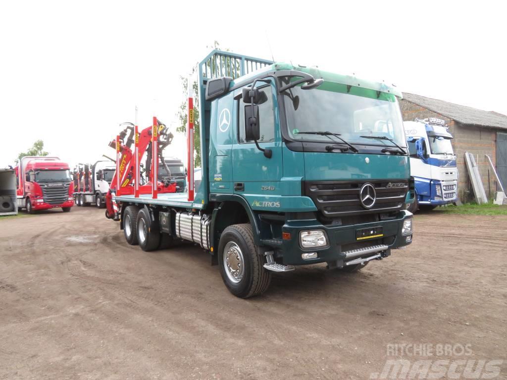 Mercedes-Benz 6X4 Camiões de transporte de troncos