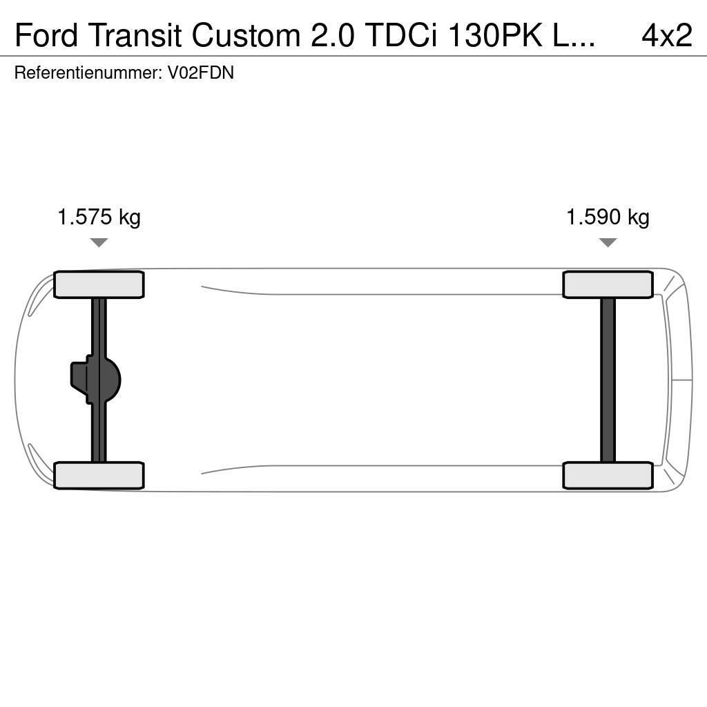 Ford Transit Custom 2.0 TDCi 130PK L1H1 l Fabr. garanti Caixa fechada