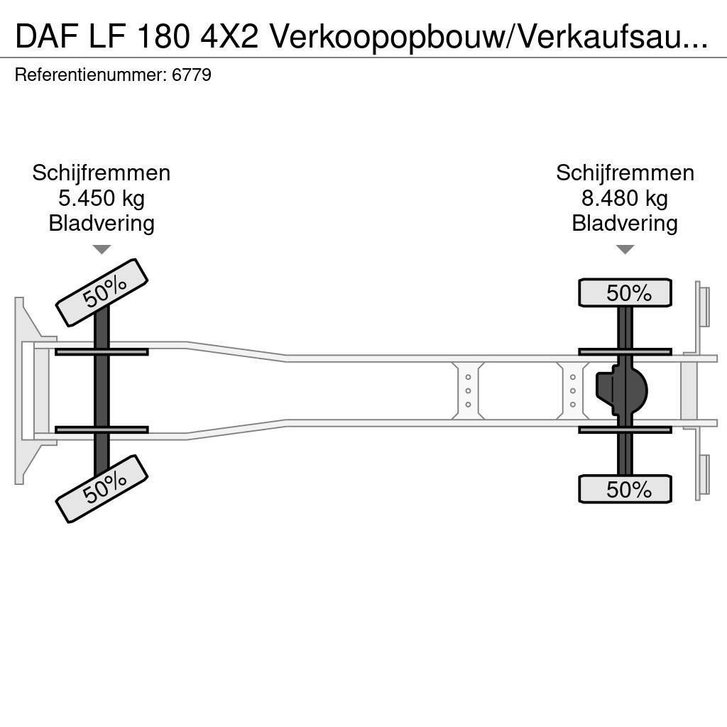 DAF LF 180 4X2 Verkoopopbouw/Verkaufsaufbau +Koeling H Outros Camiões
