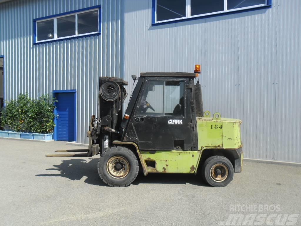 Clark GPX 50 SD Frontal Forklift Empilhadores Diesel