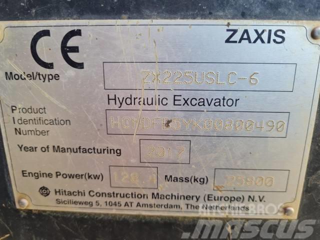 Hitachi ZX 225 US LC-6 Escavadoras de rastos