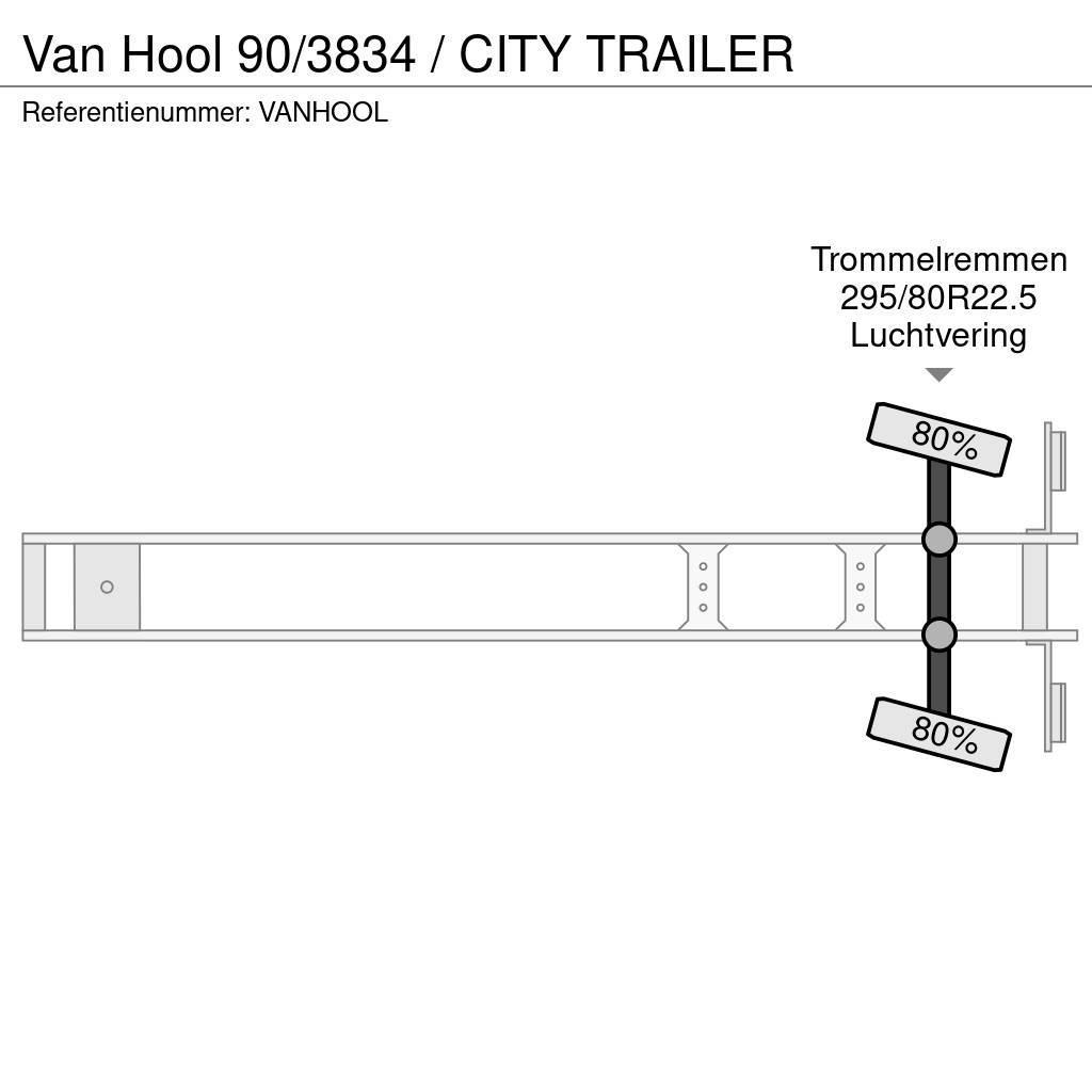 Van Hool 90/3834 / CITY TRAILER Semi-Reboques Caixa Fechada