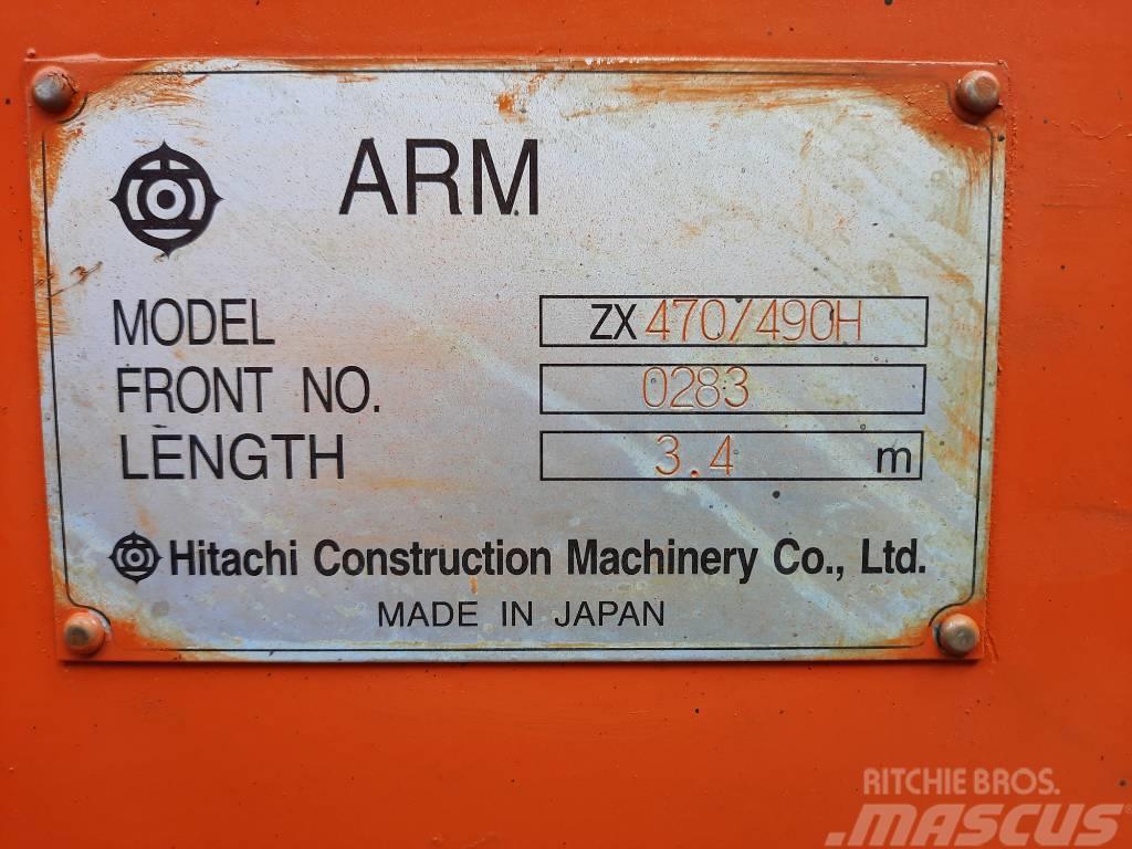 Hitachi ZX470-5 Arm 3.4M - YA40002361 Lanças e braços dippers