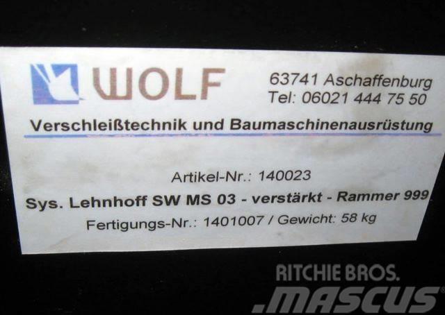Wolf Schraubadapter MS03 zu Rammer 999 Conectores