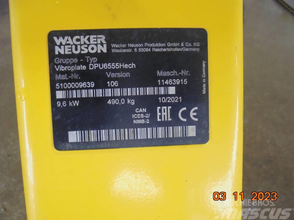 Wacker Neuson DPU 6555 HecH Placas compactadoras