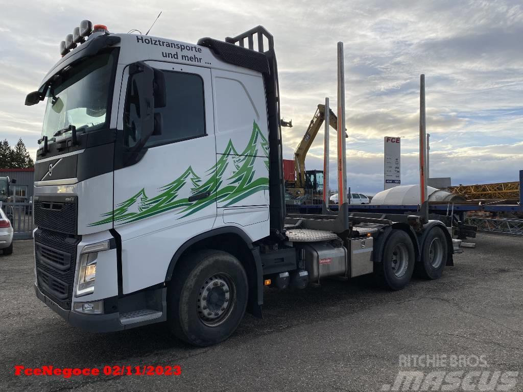 Volvo FH 460 6x4 / VEB Camiões de transporte de troncos