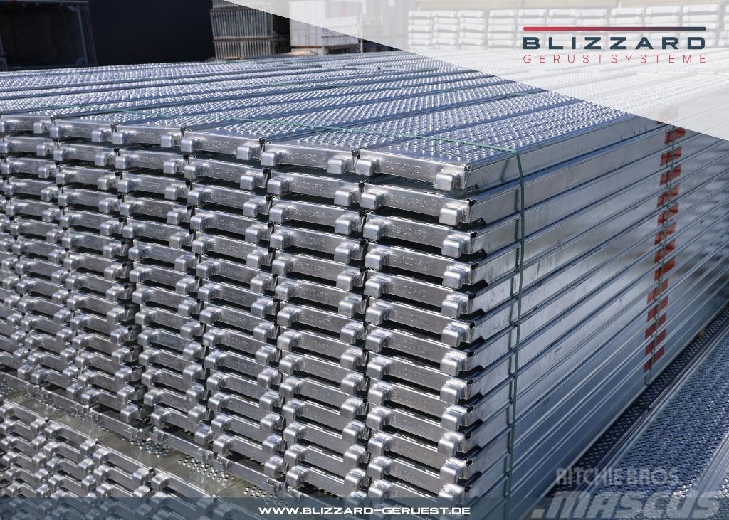  162,71 m² Neues Blizzard Stahlgerüst Blizzard S70 Andaimes