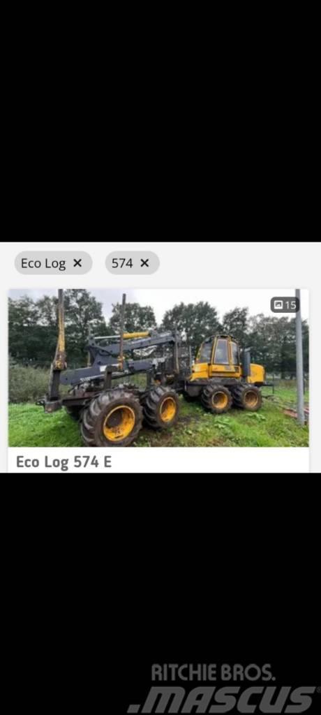 Eco Log 574 e Forwarders florestais