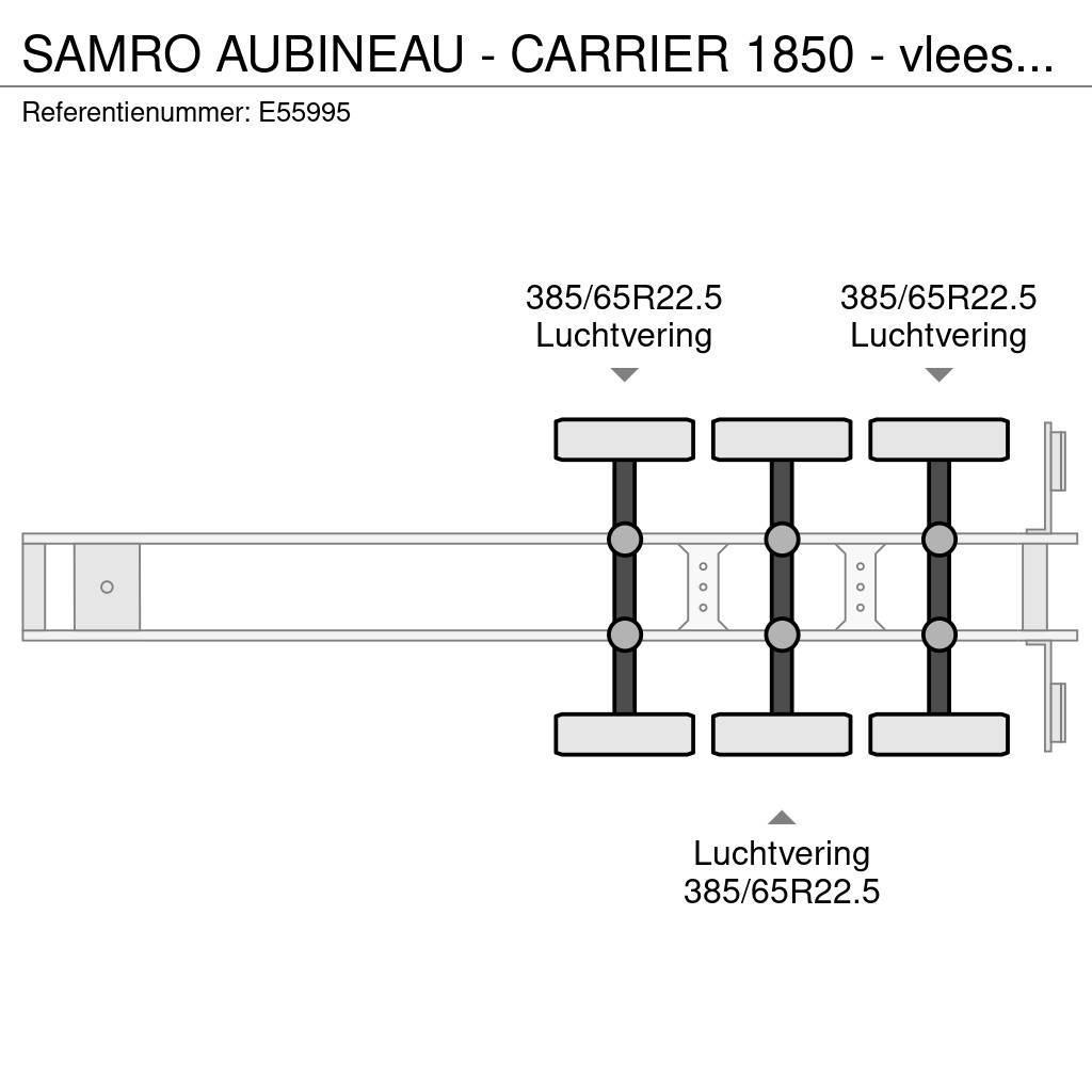 Samro AUBINEAU - CARRIER 1850 - vlees/viande/meat/fleisc Semi Reboques Isotérmicos