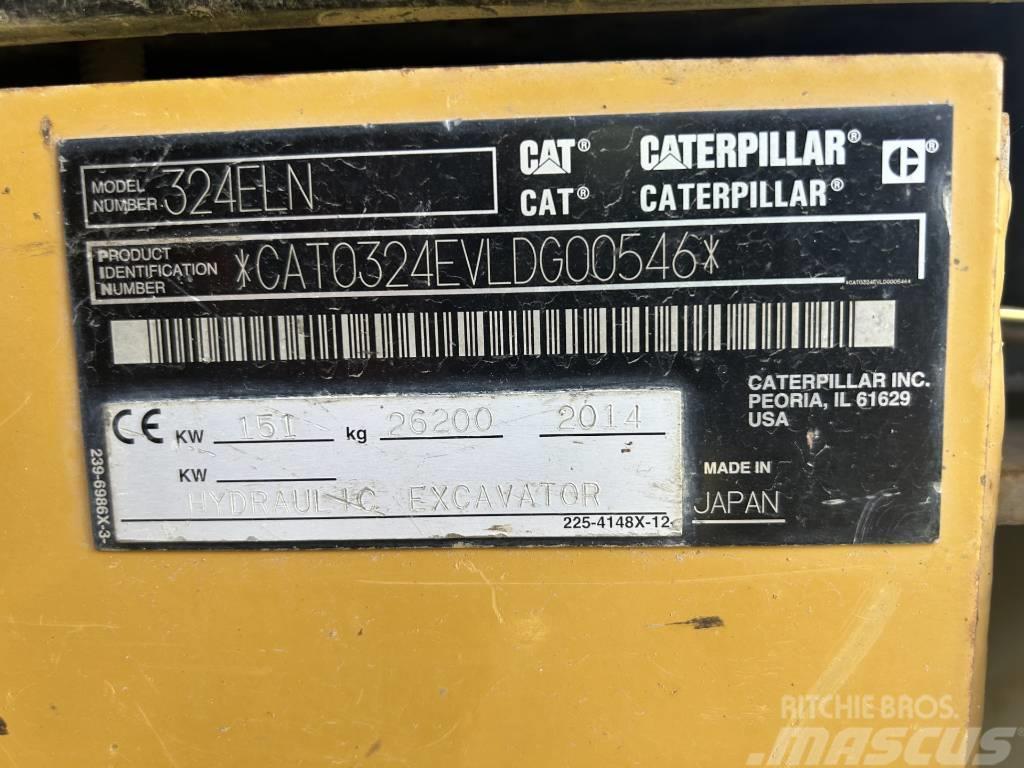 CAT 324 E LN Escavadoras de rastos