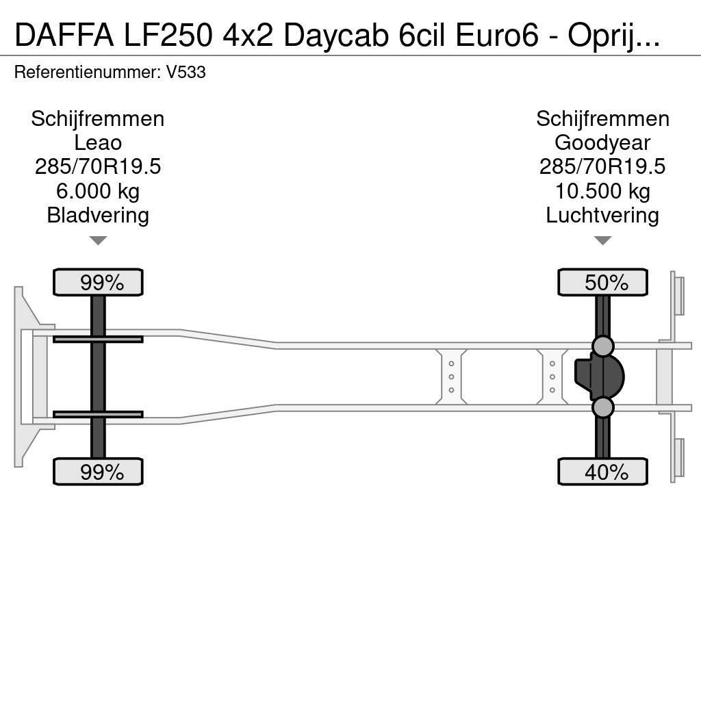 DAF FA LF250 4x2 Daycab 6cil Euro6 - Oprijwagen - Hydr Outros Camiões