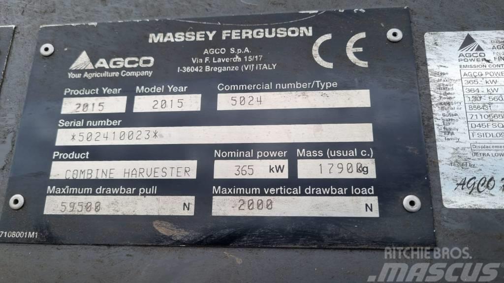 Massey Ferguson 9380 Ceifeiras debulhadoras