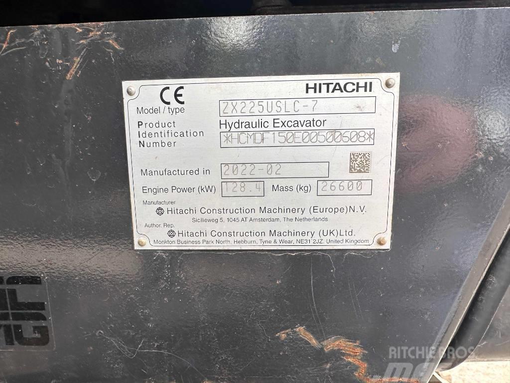 Hitachi ZX 225 uslc-7 Escavadoras de rastos