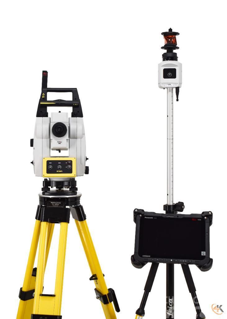 Leica iCR70 5" Robotic Total Station, CC200 & iCON, AP20 Outros componentes