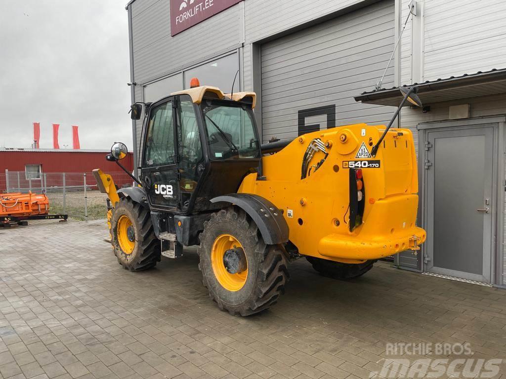 JCB 540-170 | Controlled and serviced machine! Telescópicas para Agricultura