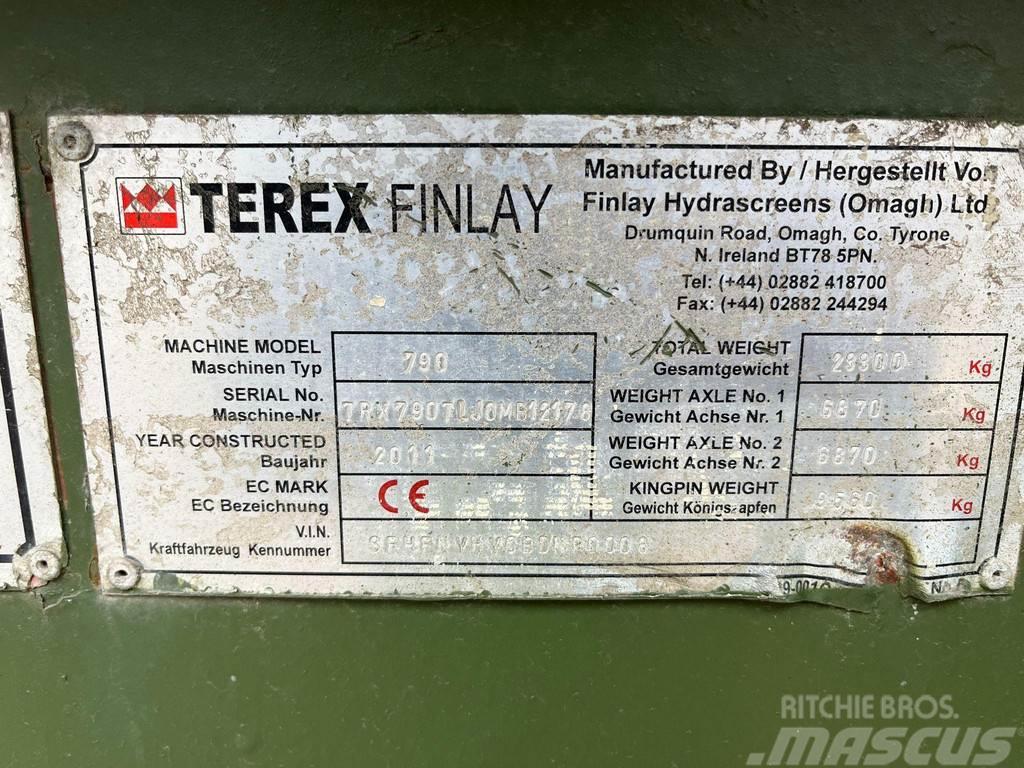 Terex Finlay 790 SCREENER PRODUCTIVITY UP TO 250 ton/h - Crivos