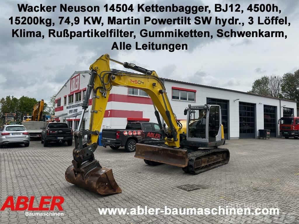 Wacker Neuson 14504 Kettenbagger Klima Martin Powertilt Escavadoras de rastos