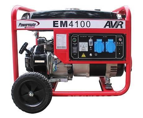 Powermate by Pramac EM4100 Geradores Gasolina