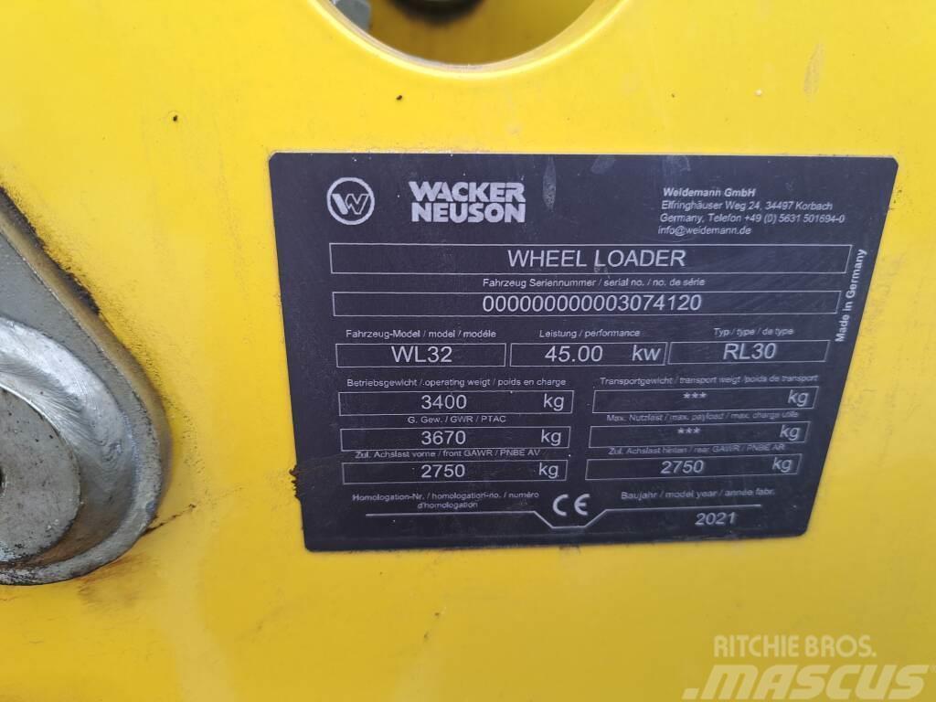 Wacker Neuson WL32 Pás carregadoras de rodas