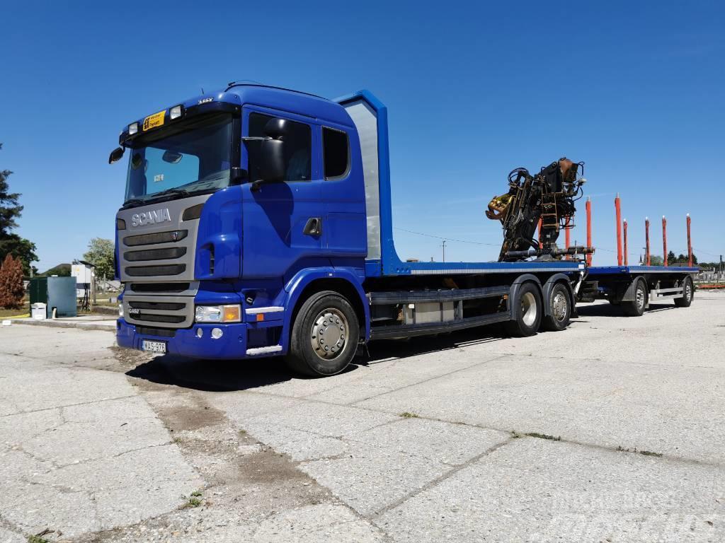 Scania R 480 Camiões de transporte de troncos