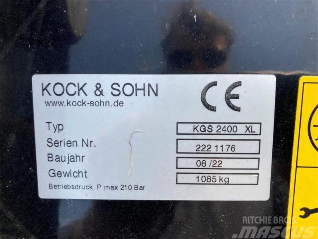 Kock & Sohn SGS 2400 SILAGEGREIFSCHAUFEL Telescópicas para Agricultura