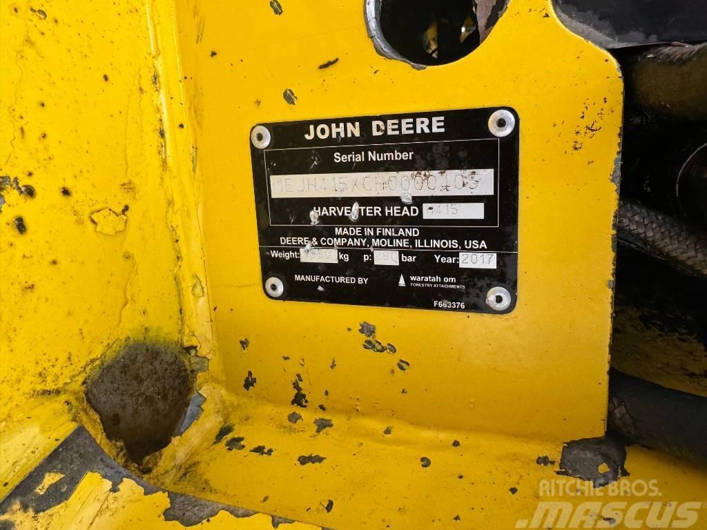 John Deere H 415 Cabeças de ceifeiras