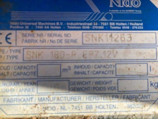 Nido SNK 180-R EPZ-12V Lâminas de neve e arados