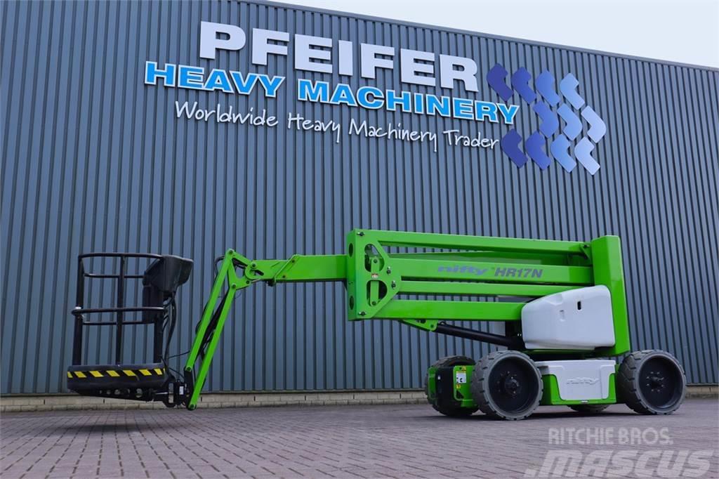 Niftylift HR17NE Electric, 4x2 Drive, 17m Working Height, 9. Elevadores braços articulados
