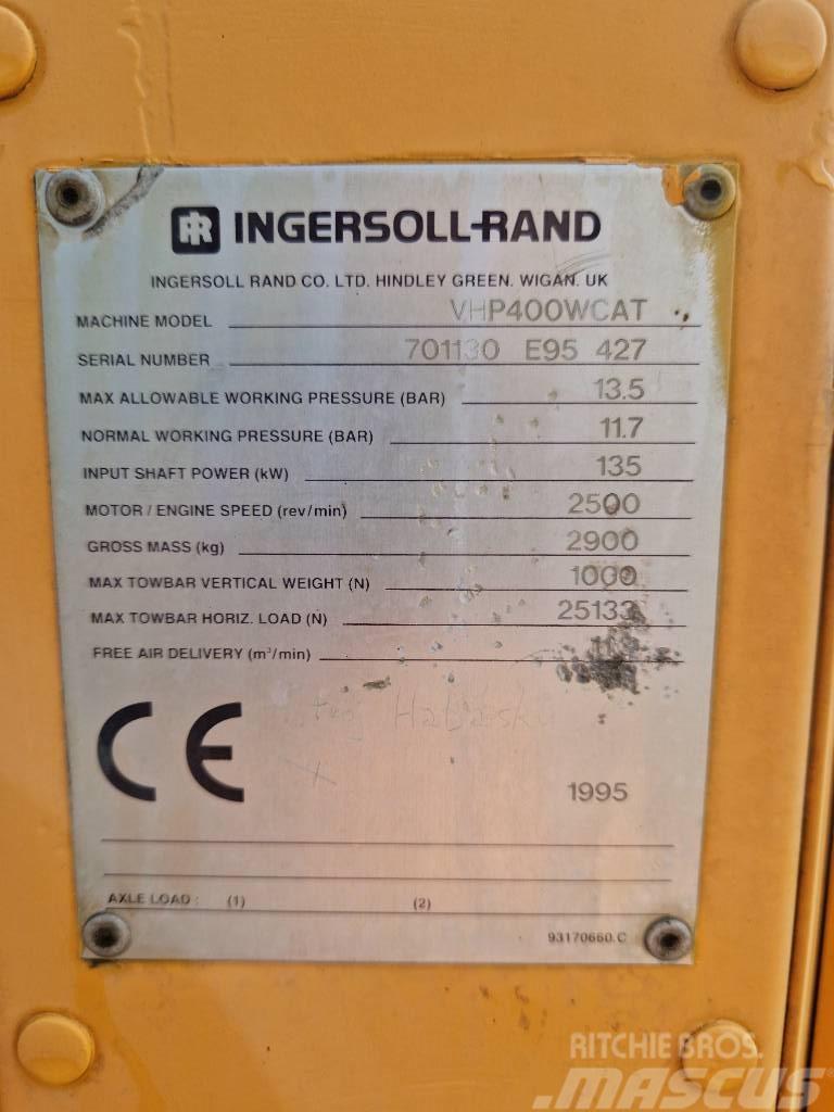 Ingersoll Rand WHP 400 W CAT Compressores